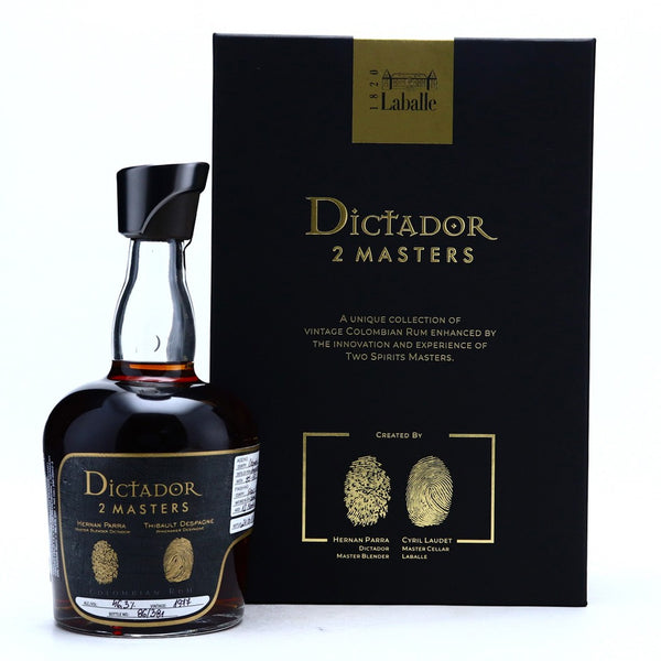Dictador 2 Masters Despagne Rum 40Yr 750ml