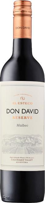 El Esteco Don David Reserve Malbec 2021 750ml