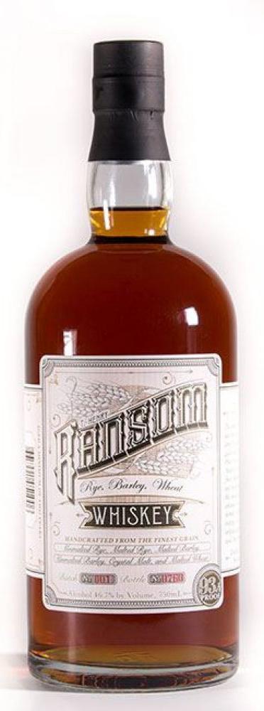 Ransom Rye, Barley, Wheat Whiskey 750ml-0