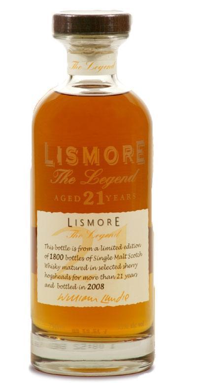 Lismore Single Malt 21 Years 750ml-0