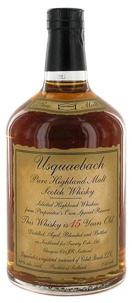 Usquaebach Scotch Whisky 15 Year Old 750ml-0