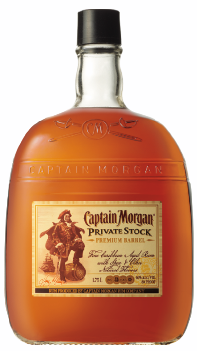 Captain Morgan Private Stock Rum 1.75L-0