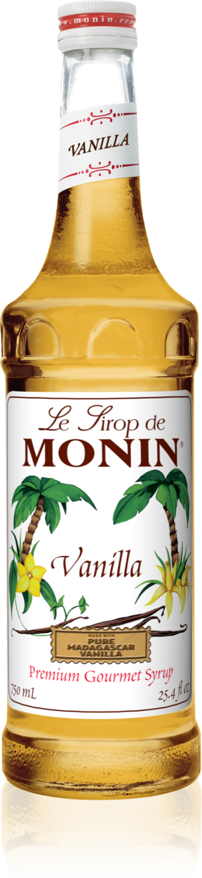 Monin Vanilla Syrup - Case of 6 Bottles - Wholesale Price