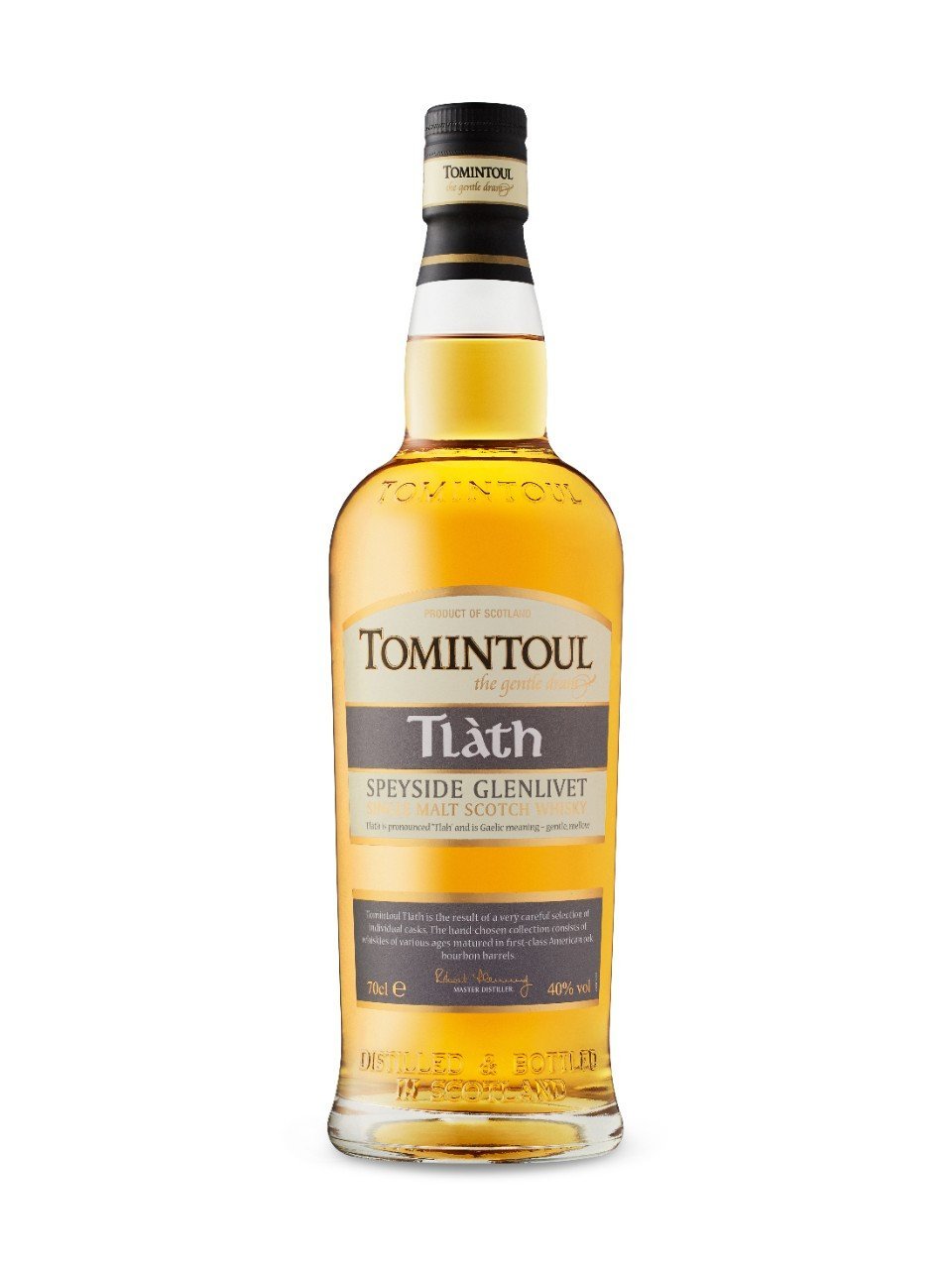 Tomintoul Speyside Tlath Single Malt Scotch 750ml-0