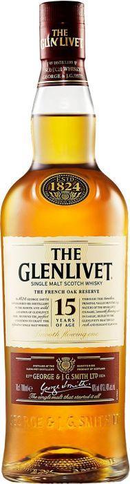 Glenlivet 15 Year Old Single Malt Whisky 750ml-0