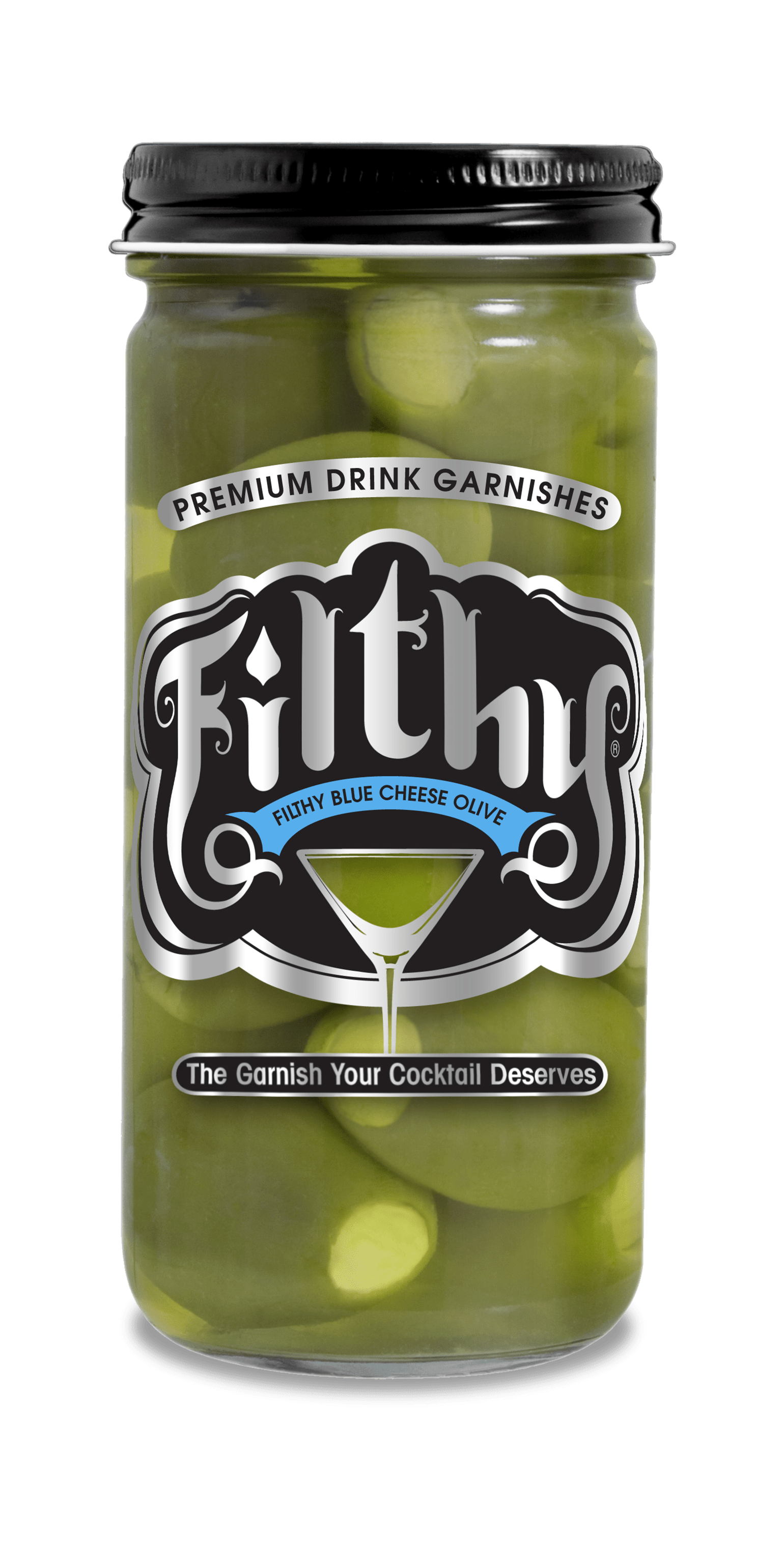 Filthy Blue Cheese Olives 8oz-0