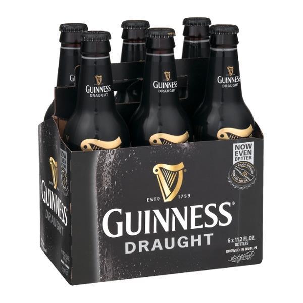 Guinness Draught 6pk Bottles