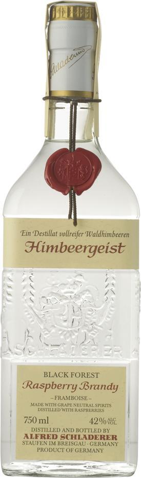 Schladerer Himbeergeist Raspberry Brandy 750ml – Mission Liquor