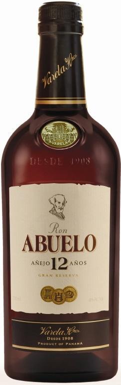 Ron Abuelo Rum Anejo 12 Year Old 750ml-0