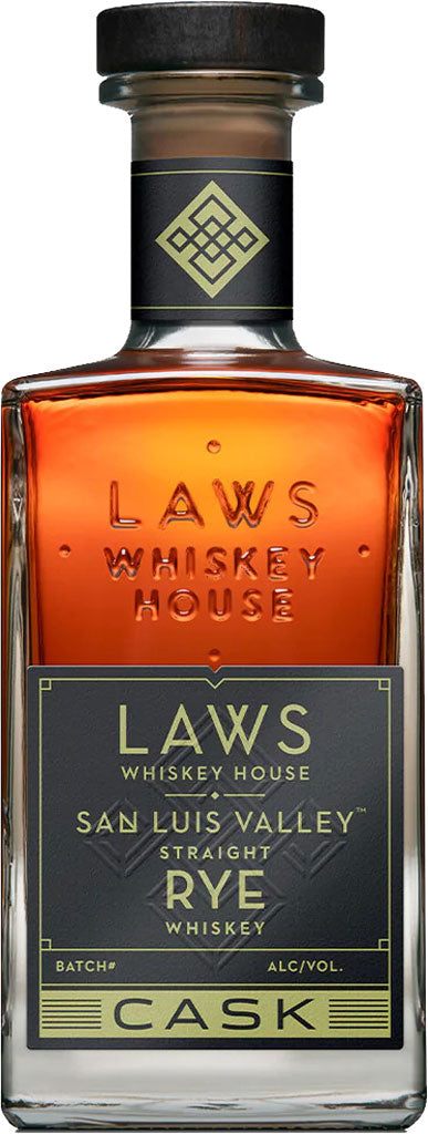 A.D. Laws San Luis Valley Cask Strength Rye Whiskey 750ml-0