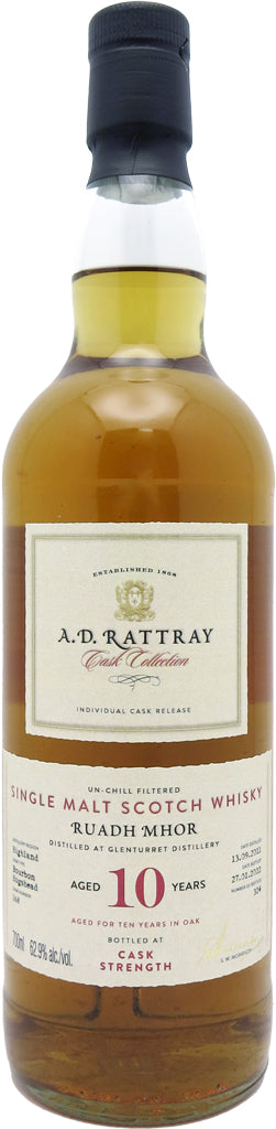 A.D. Rattray Ruadh Mhor 10 Years Old Single Malt Whisky 700ml