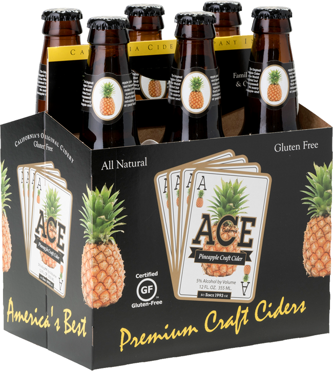 Ace Hard Pineapple Cider 6pk Cans Featured Image