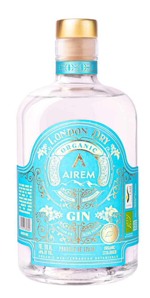 Airem Organic London Dry Gin 750ml