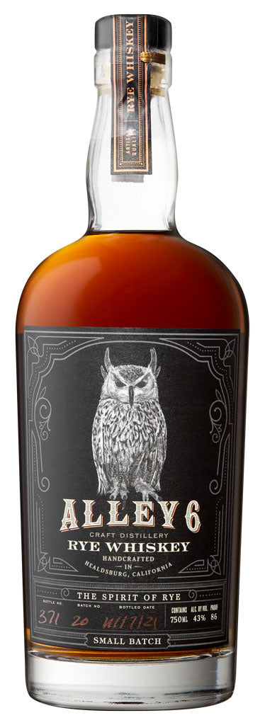 Alley 6 Rye Whiskey 750ml