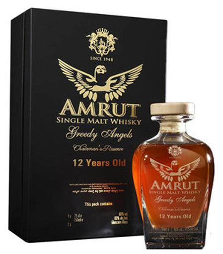 Amrut Single Malt Greedy Angels Chairman's Reserve 12Yr 750ml