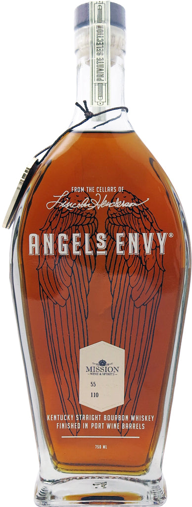 Angel's Envy "Mission Exclusive" Single Barrel #2458 55% ABV Kentucky Straight Bourbon