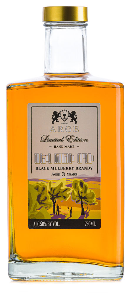 Arge Black Mulberry Brandy 3Yr 750ml