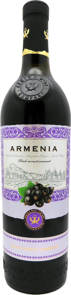Armenia Black Currant Semi Sweet 750ml