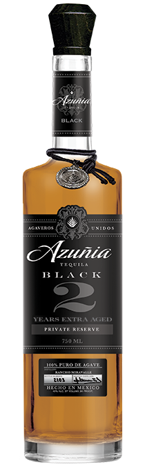 Azunia Tequila Anejo Black 2 Years Extra Aged Private Reserve 750ml-0