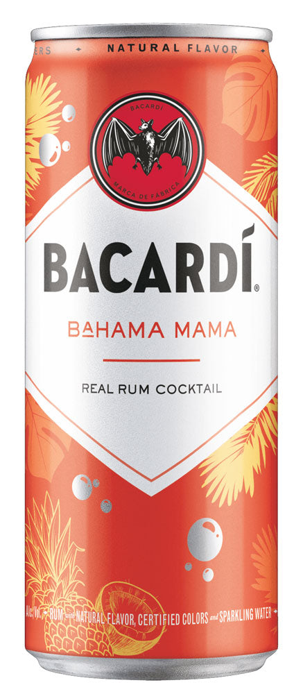 Bacardi Cocktail Bahama Mama 4pk Cans
