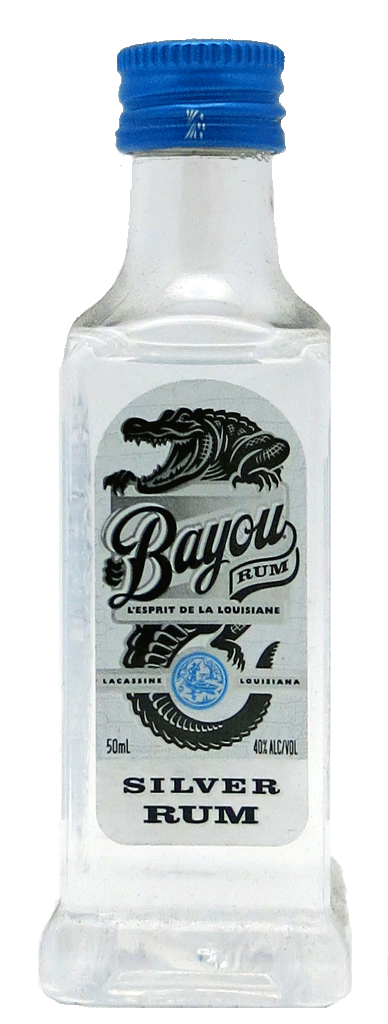 Bayou White Rum 50ml-0