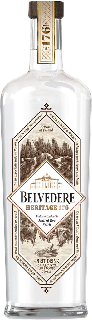 Belvedere Heritage 176 Vodka 1L – Mission Wine & Spirits