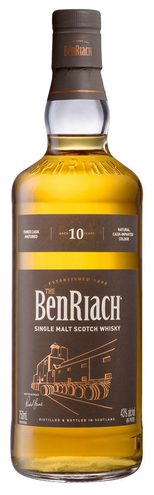 Benriach 10 Year Old Single Malt Whisky 750ml