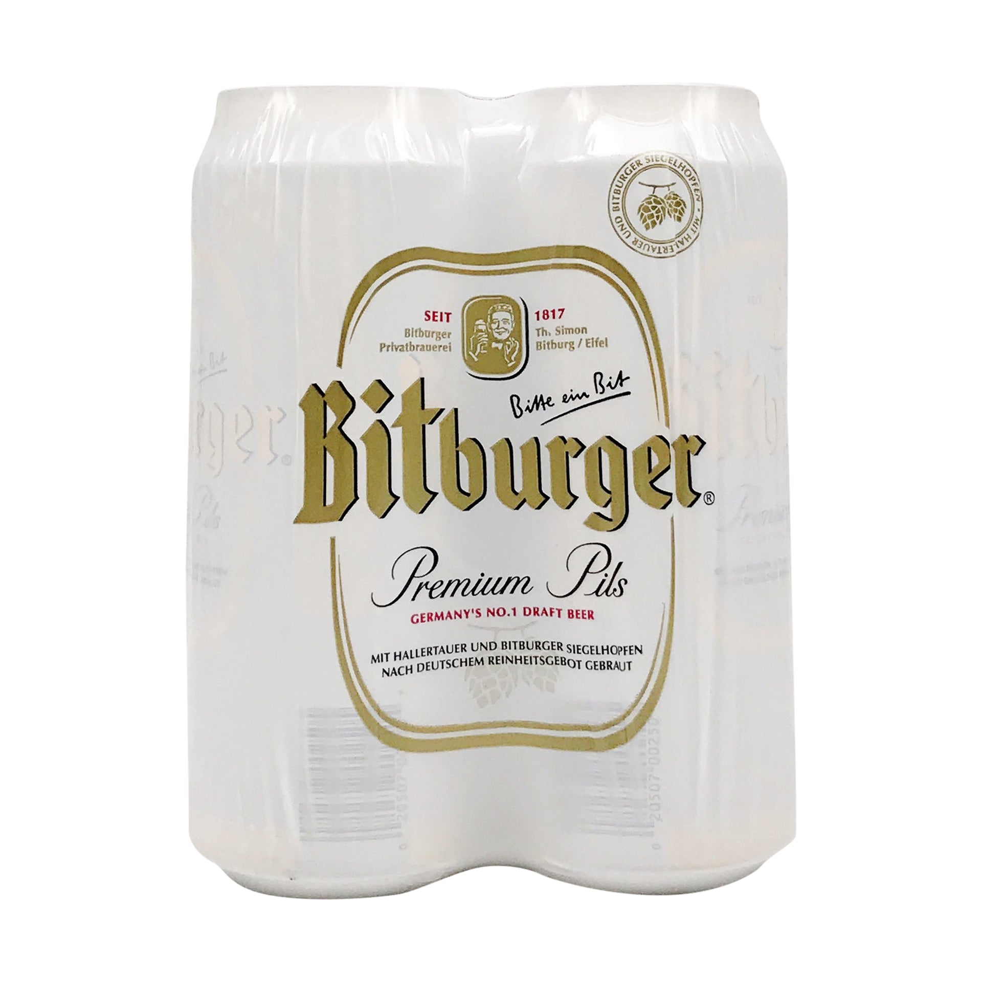 Bitburger 4pk Cans 500ml-0