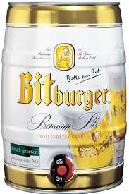 Bitburger Premium 5L Mini Keg-0