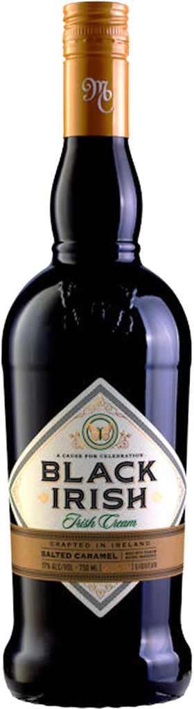 Black Irish Salted Caramel Cream Liqueur 750ml-0