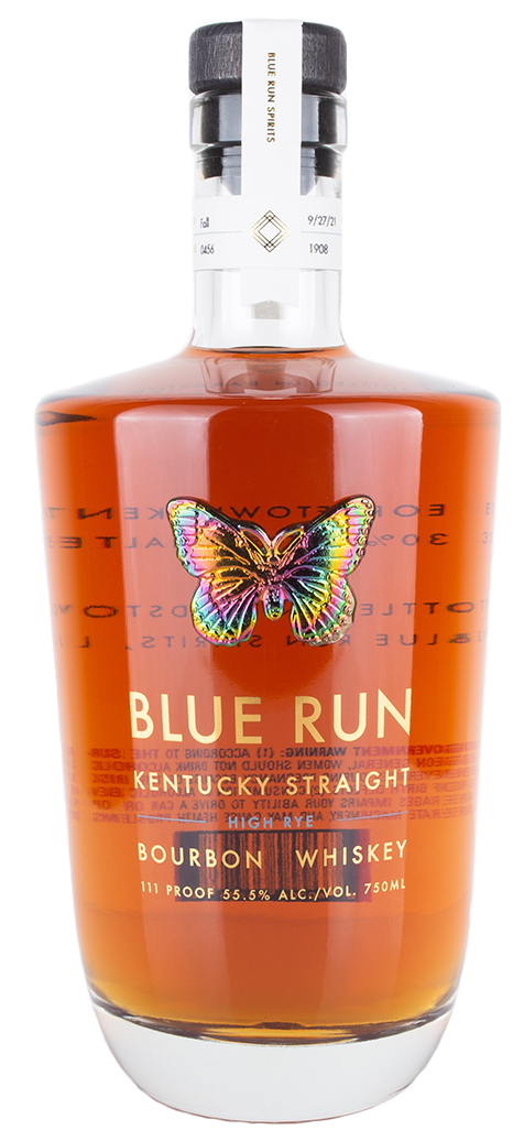 Blue Run Kentucky Straight High Rye Bourbon 750ml-0