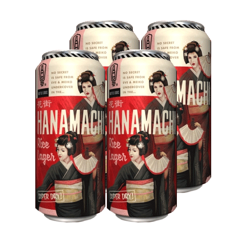 Bottle Logic Hanamachi Rice Lager 16oz Can-0