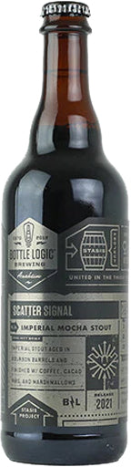 Bottle Logic Scatter Signal Marshmallow Stout 500ml Btl-0