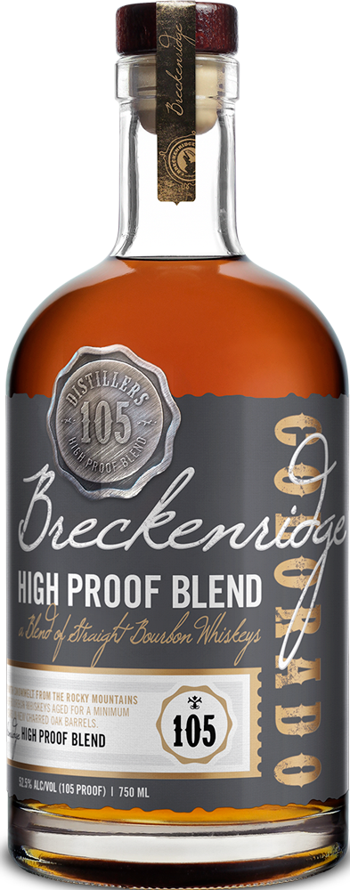 Breckenridge High Proof Bourbon Whiskey 105 Proof 750ml-0