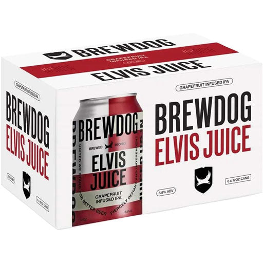 Brewdog Elvis Juice Grapefruit IPA Non-Alcoholic 6pk Cans-0