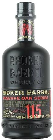 Broken Barrel x Modern Times Stout Barrel Finished Cask Strength Bourbon Whiskey 750ml