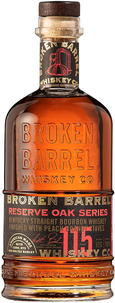 Broken Barrel Reserve Oak Port Stave Finish Bourbon 750ml