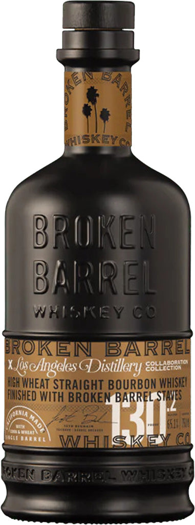 Broken Barrel W/ Los Angeles Distillery Collaboration Bourbon Whiskey 130.2 750ml