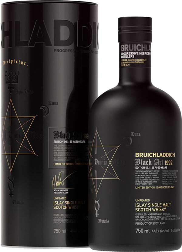 Bruichladdich Black Art 9.1 Edition 29 Year Old Single Malt Whisky