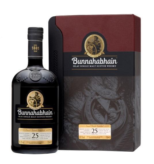 Bunnahabhain 25 Year Old Single Malt Whisky 750ml-0