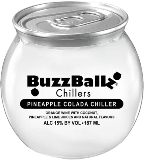 Buzzballz Chillers Pina Colada Chiller 187ml-0