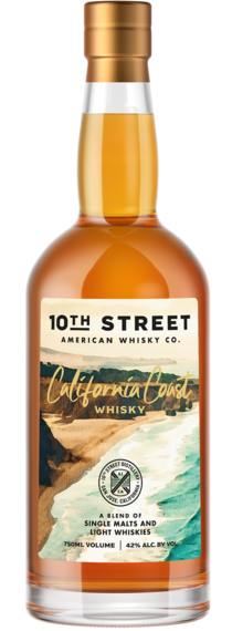 10th Street California Coast Blended Whisky 750ml-0