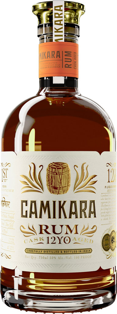Camikara Rum 12 Year Old Cask Aged 750ml-0