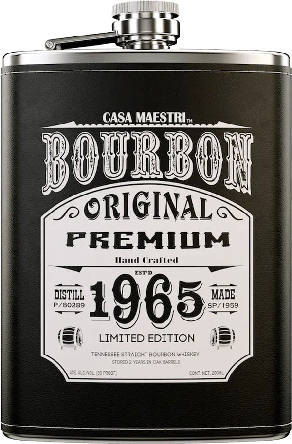 Casa Maestri Bourbon Flask 200ml