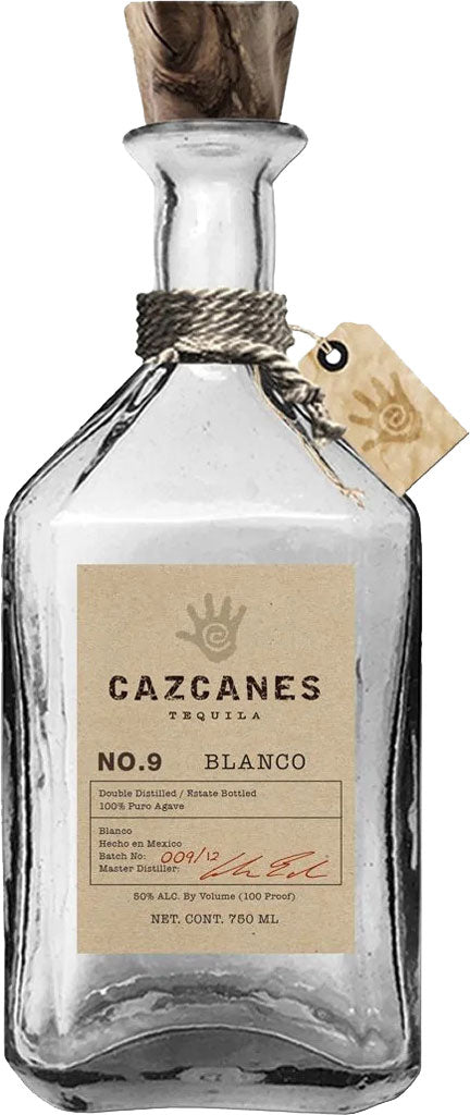 Cazcanes No.9 Tequila Blanco 100 Proof 750ml-0