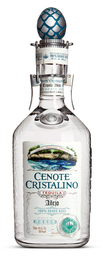 Cenote Tequila Cristalino Anejo 750ml