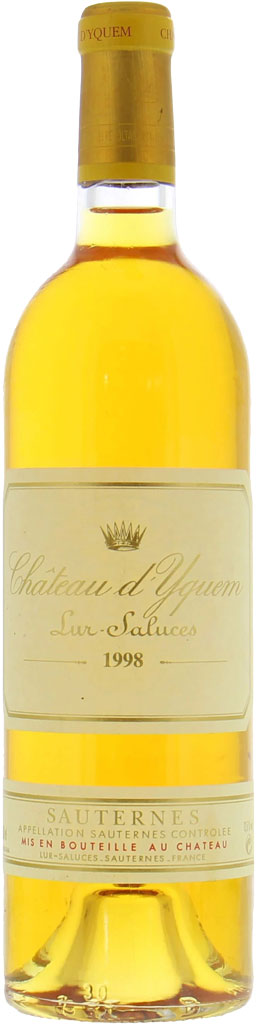 Chateau D'Yquem Sauternes 1998 750ml