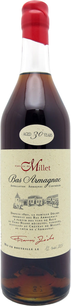 Chateau de Millet Armagnac 30 Year Old 750ml