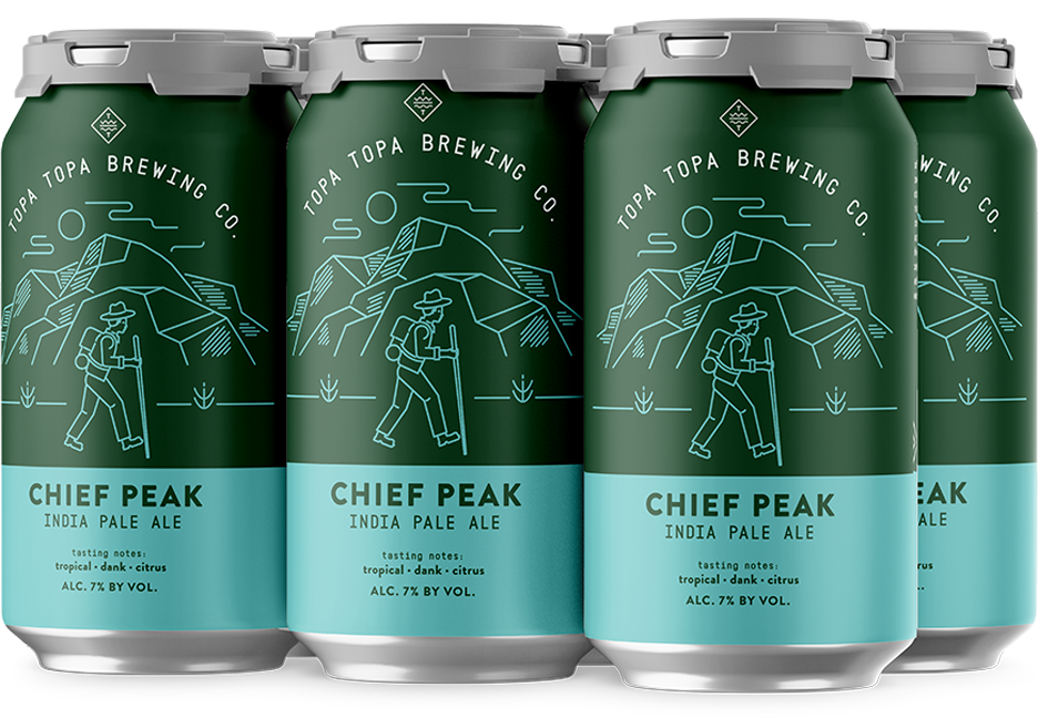 Topa Topa Chief Peak IPA 6pk Cans-0