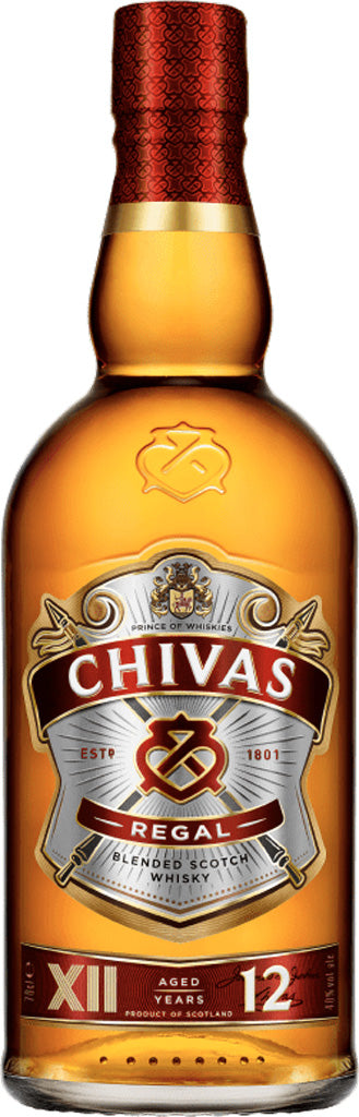 Chivas Regal 12 Year Old Blended Scotch Whisky 750ml-0
